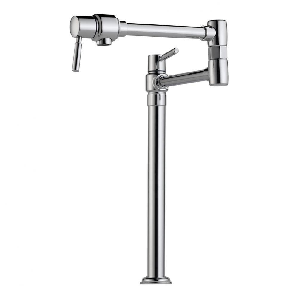 European: Deck Mount Pot Filler Faucet