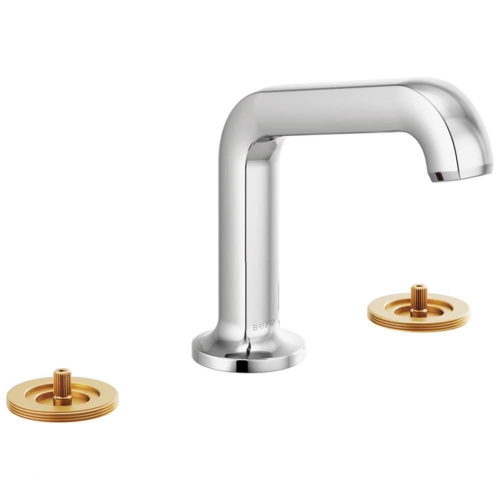 Kintsu&#xae; Widespread Lavatory Faucet with Angled Spout - Less Handles 1.5 GPM