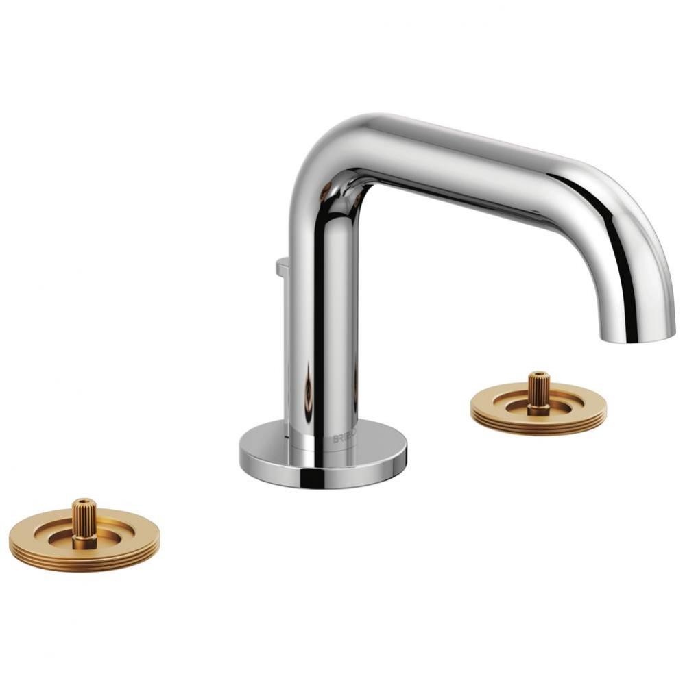 Litze&#xae; Widespread Lavatory Faucet with Low Spout - Less Handles 1.5 GPM