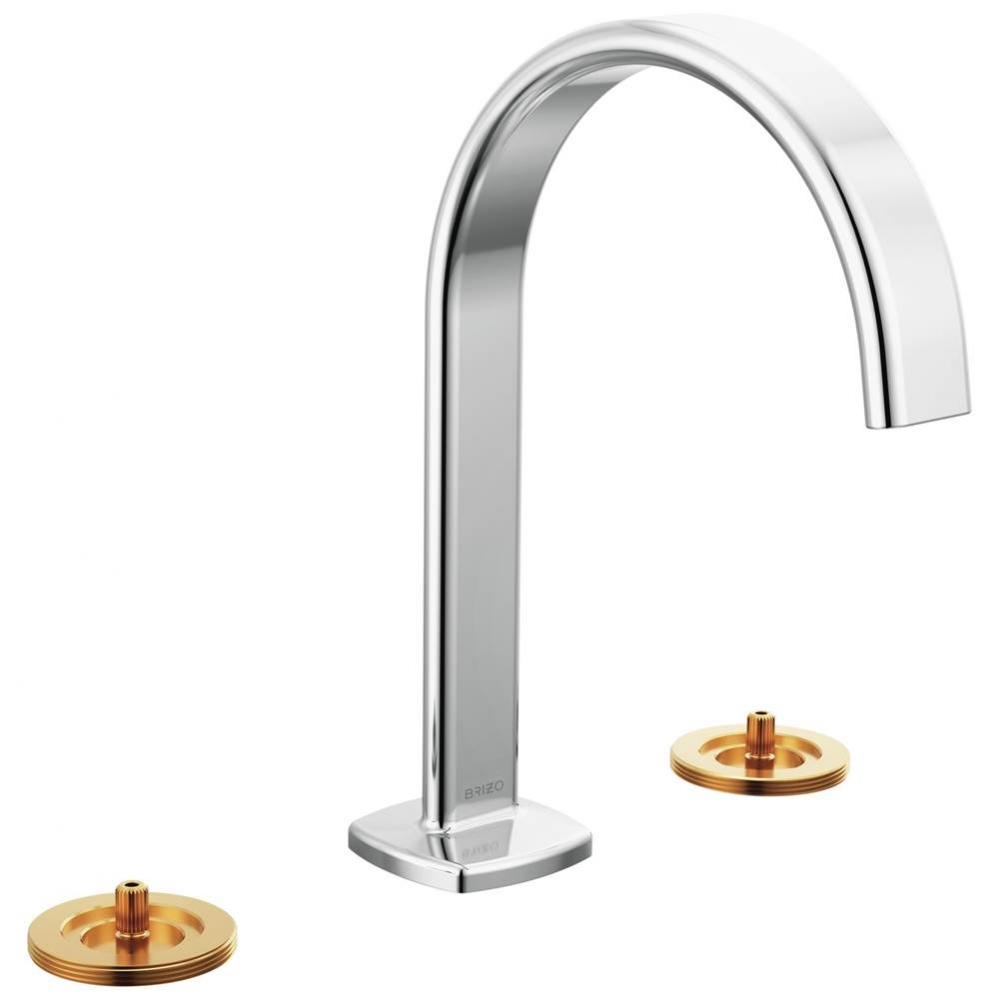Allaria™ Widespread Lavatory Faucet with Arc Spout - Less Handles