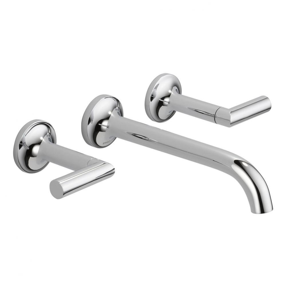 Odin: Two Handle Wall-Mount Lavatory Faucet