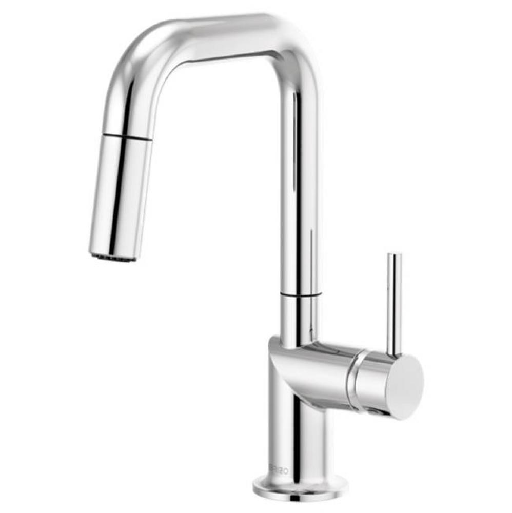 Odin&#xae; Pull-Down Prep Faucet with Square Spout - Less Handle