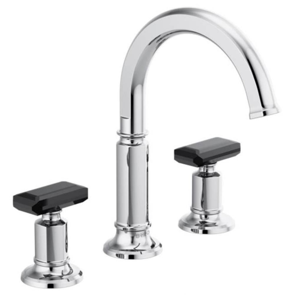 Invari&#xae; Widespread Lavatory Faucet with Arc Spout - Less Handles 1.2 GPM