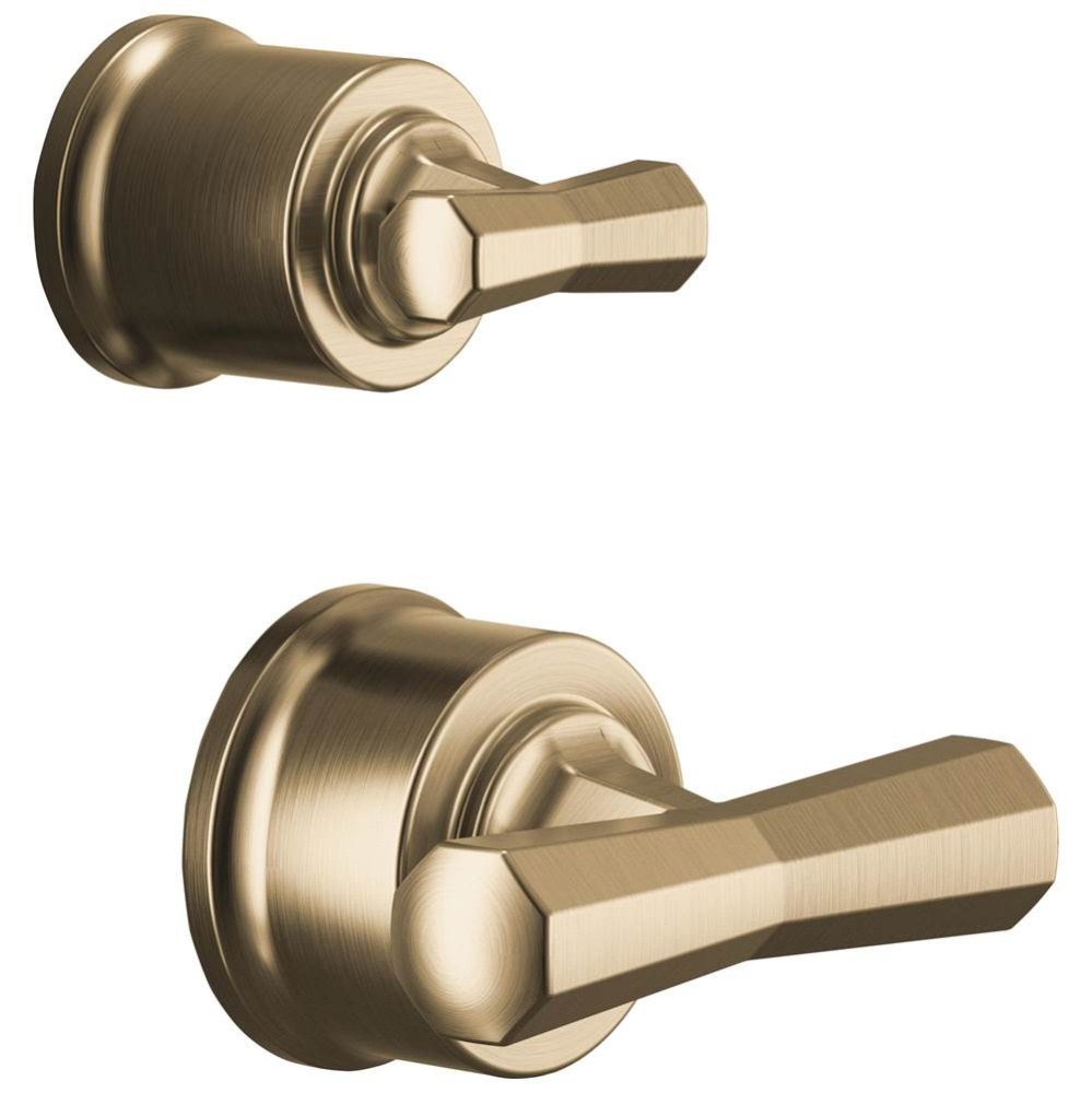 Beauclere™ Pressure Balance Valve with Integrated Diverter Trim Cross Handle Kit