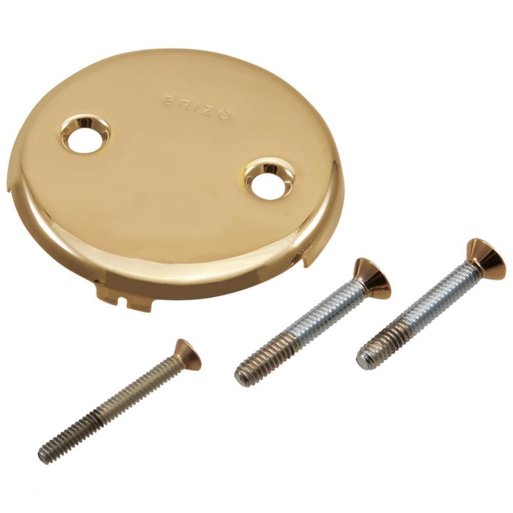 Other Toe-Operated Overflow Plate With Screws