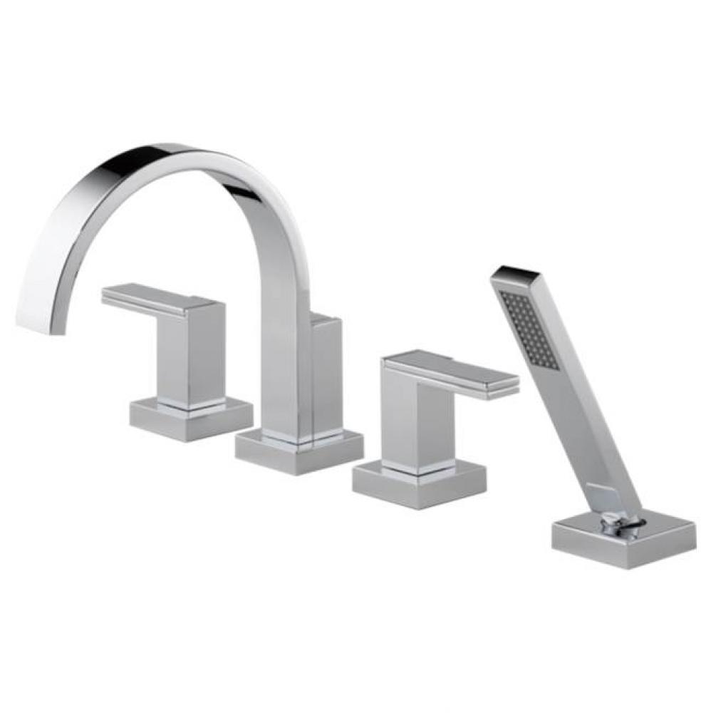 Siderna&#xae; Roman Tub Faucet with Hand Shower - Less Handles