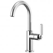 Brizo 61044LF-PC - Litze® Bar Faucet with Arc Spout and Industrial Handle Kit