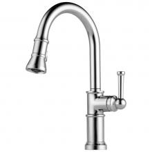 Brizo 63025LF-PC - Artesso® Single Handle Pull-Down Kitchen Faucet