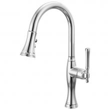 Brizo 63058LF-PC - The Tulham™ Kitchen Collection by Brizo® Pull-Down Kitchen Faucet