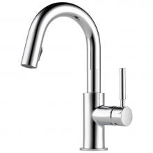 Brizo 63920LF-PC - Solna® Single Handle Pull-Down Prep Faucet