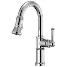 Brizo 63925LF-PC - Artesso® Pull-Down Prep Faucet