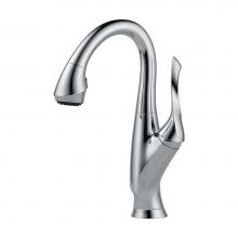 Brizo 63952LF-PC - Belo: Single Handle Pull-Down Prep Faucet