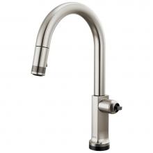 Brizo 64006LF-SSLHP-L - Kintsu® SmartTouch® Pull-Down Faucet with Arc Spout - Less Handle