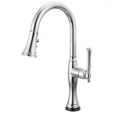 Brizo 64058LF-PC - The Tulham™ Kitchen Collection by Brizo® SmartTouch® Pull-Down Kitchen Faucet