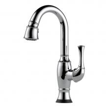 Brizo 64903LF-PC - Talo: Single Handle Pull-Down Prep Faucet with SmartTouch(R) Technology