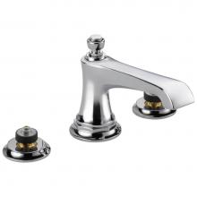 Brizo 65360LF-PCLHP-ECO - Rook® Widespread Lavatory Faucet - Less Handles 1.2 GPM