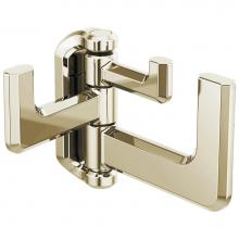 Brizo 693597-PN - Levoir™ Hinged Robe Hook