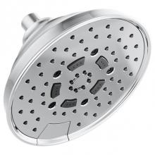 Brizo 87495-PC-2.5 - Universal Showering 7'' Classic Round H2Okinetic® Multi-Function Wall Mount Shower