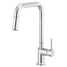 Brizo 63065LF-PCLHP - Odin® Pull-Down Faucet with Square Spout - Less Handle