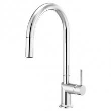 Brizo 63075LF-PCLHP - Odin® Pull-Down Faucet with Arc Spout - Less Handle
