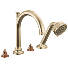 Brizo T67465-GLLHP - Beauclere™ Roman Tub Faucet With Handshower - Less Handles