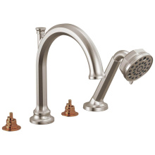 Brizo T67465-NKLHP - Beauclere™ Roman Tub Faucet With Handshower - Less Handles