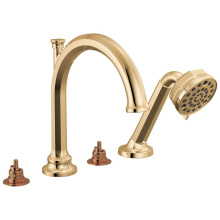 Brizo T67465-PGLHP - Beauclere™ Roman Tub Faucet With Handshower - Less Handles