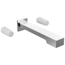 Brizo T70422-PCLHP - Frank Lloyd Wright® Two-Handle Wall Mount Tub Filler - Less Handles