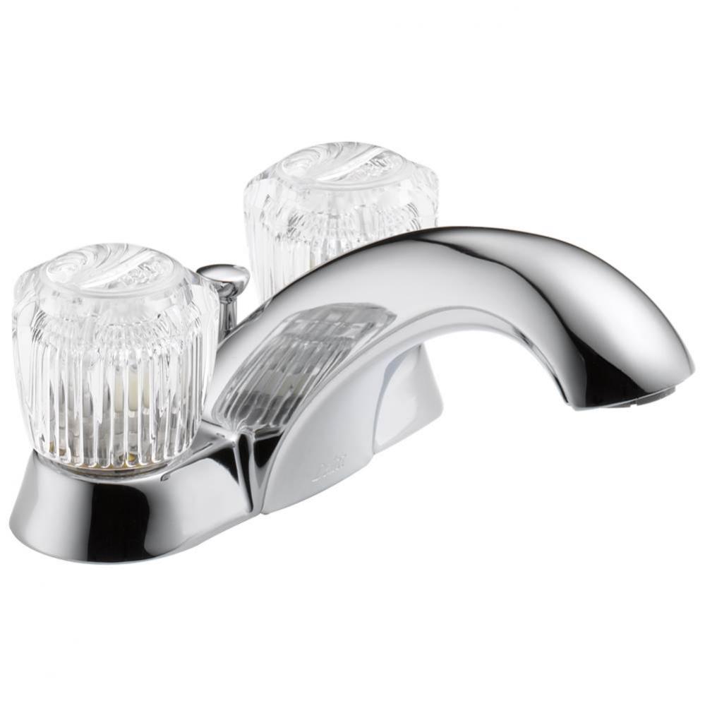 Classic: Two Handle Tract-Pack Centerset Bathroom Faucet