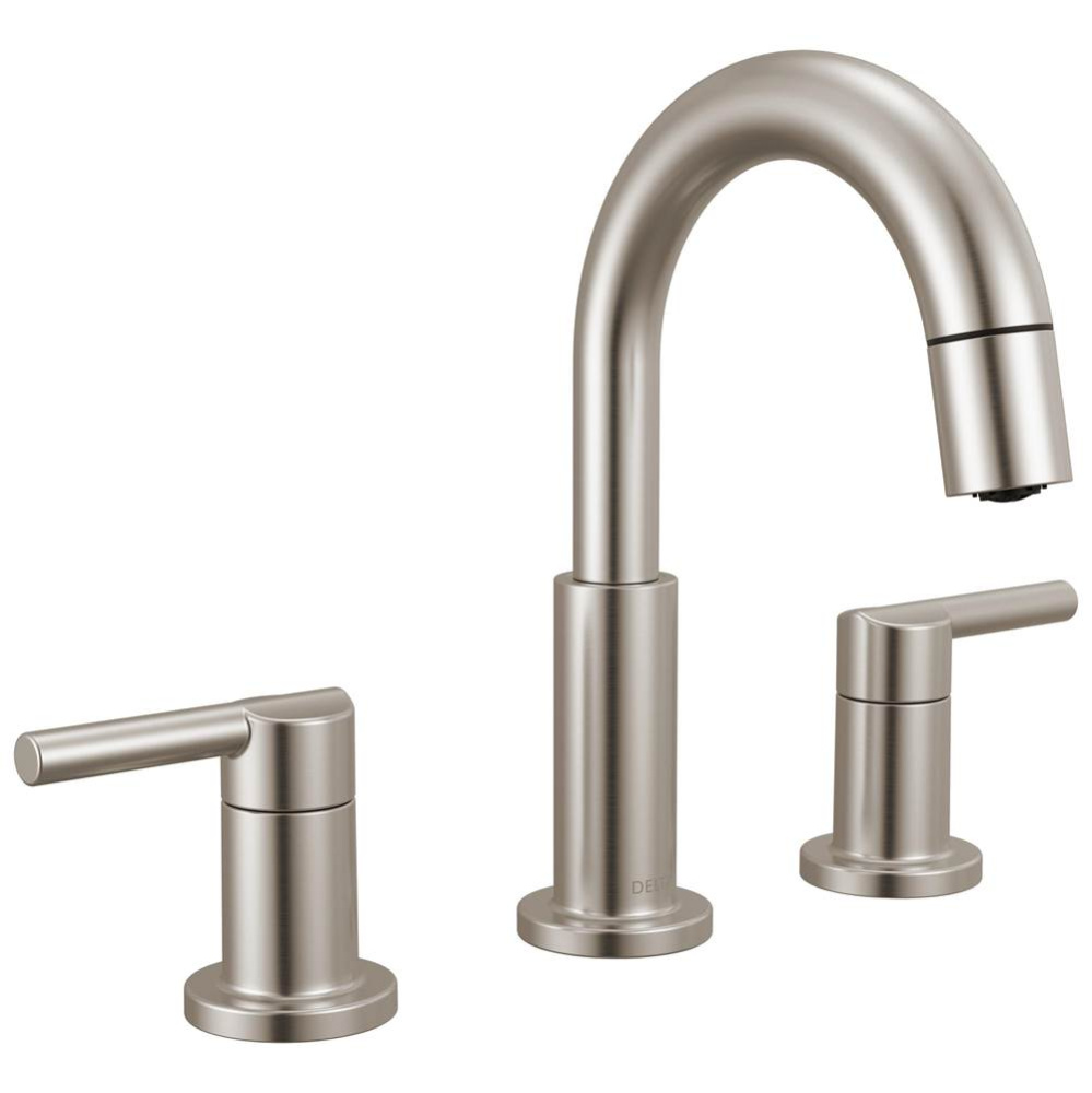 Nicoli™ Two Handle Widespread Pull-Down Bathroom Faucet