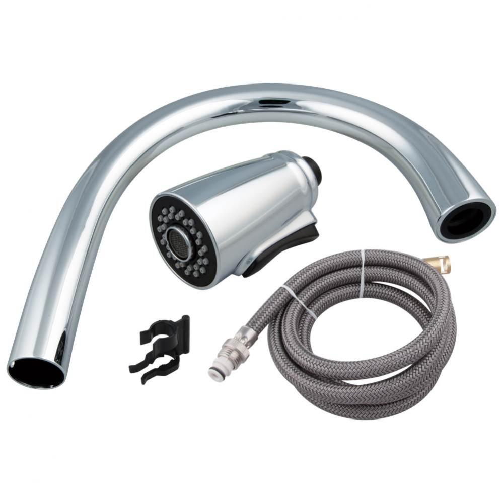 Allora&#xae; Spray &amp; Hose Assembly w/ Aerator - Pull-Down