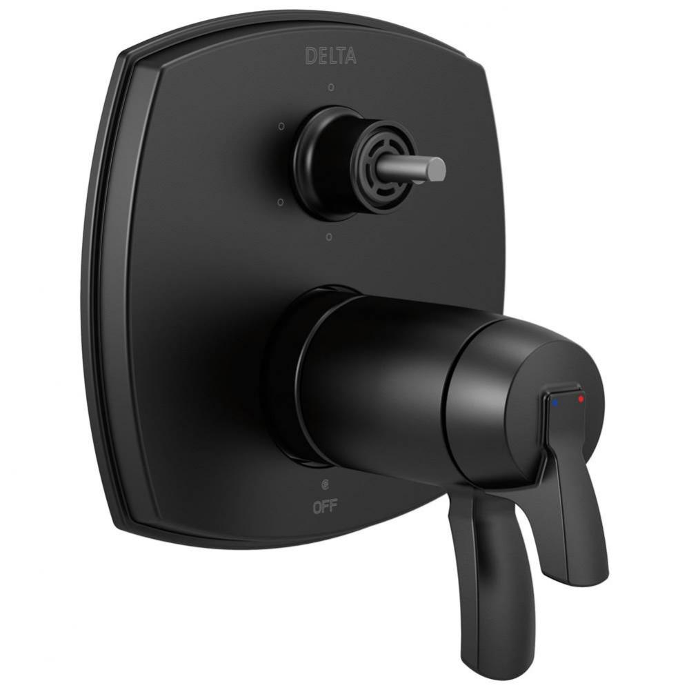 Stryke&#xae; 17 Thermostatic Integrated Diverter Trim with Six Function Diverter Less Diverter Han