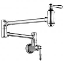 Delta Faucet 1177LF - Other Traditional Wall Mount Pot Filler