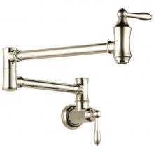 Delta Faucet 1177LF-PN - Other Traditional Wall Mount Pot Filler