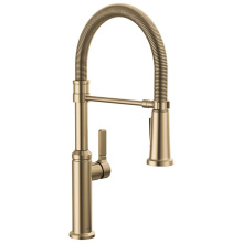 Delta Faucet 18829-CZ-DST - Rhett™ Single Handle Pull-Down Spring Kitchen Faucet
