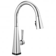 Delta Faucet 19802TZ-DST - Lenta™ Single-Handle Pull-Down Kitchen Faucet with Touch2O® Technology