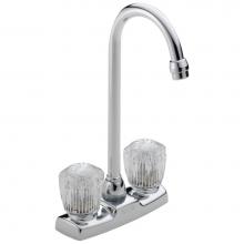 Delta Faucet 2170LF - Classic Two Handle Bar / Prep Faucet