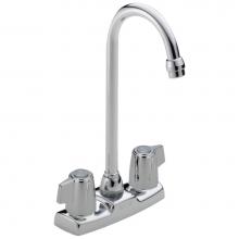 Delta Faucet 2171LF - Classic Two Handle Bar / Prep Faucet