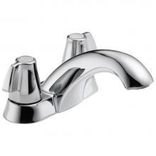 Delta Faucet 2500LF - Classic Two Handle Centerset Bathroom Faucet