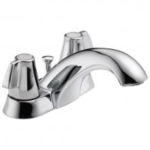 Delta Faucet 2520LF-MPU - Classic Two Handle Centerset Bathroom Faucet
