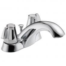 Delta Faucet 2520LF-TPM - Classic Two Handle Tract-Pack Centerset Bathroom Faucet