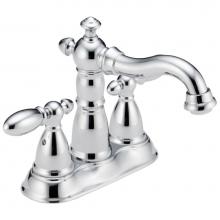 Delta Faucet 2555-MPU-DST - Victorian® Two Handle Centerset Bathroom Faucet