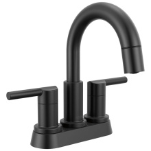Delta Faucet 25749LF-BLPD - Nicoli™ Two Handle Centerset Pull-Down Bathroom Faucet