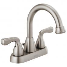 Delta Faucet 25911LF-SS - Foundations® Two Handle Centerset Bathroom Faucet Stackout