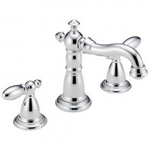 Delta Faucet 3555-MPU-DST - Victorian® Two Handle Widespread Bathroom Faucet