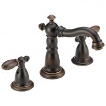 Delta Faucet 35955-RB-DST - Victorian® Two Handle Widespread Bathroom Faucet