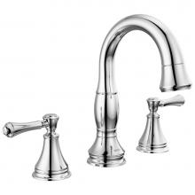 Delta Faucet 3597-PD-DST - Cassidy™ Two Handle Widespread Pull Down Bathroom Faucet