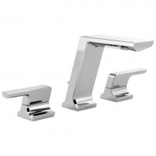 Delta Faucet 3599LF-MPU - Pivotal™ Two Handle Widespread Bathroom Faucet