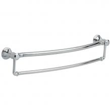 Delta Faucet 41319 - BathSafety 24'' Traditional Towel Bar with Assist Bar