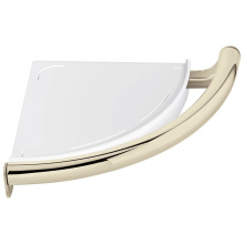Delta Faucet 41516-PN - BathSafety Contemporary Corner Shelf with Assist Bar